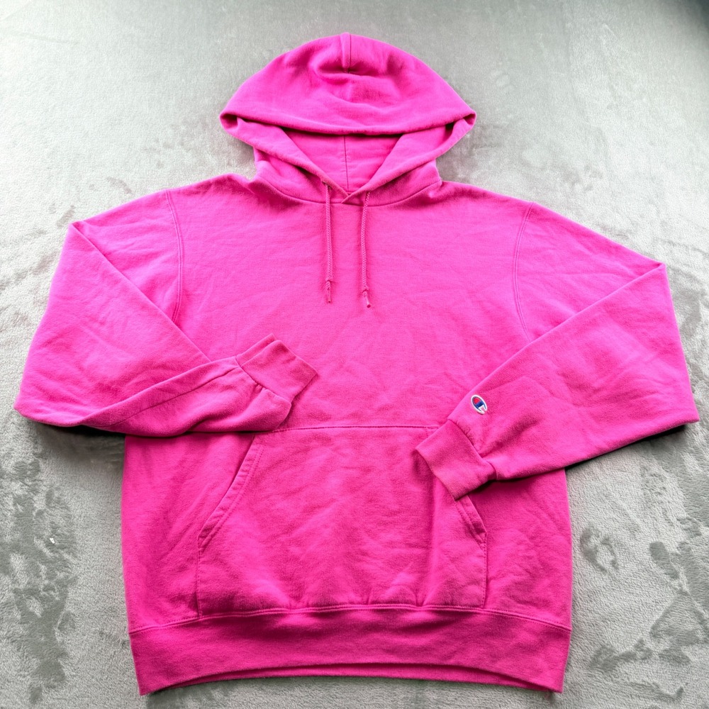 Champion Eco Authentic Women's Small Pink Hoodie Long Sleeve Pullover